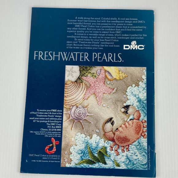 The Cross Stitcher Magazine June 1997 Large Print Charts Vintage Vol 14 No 2 - Picture 4 of 13